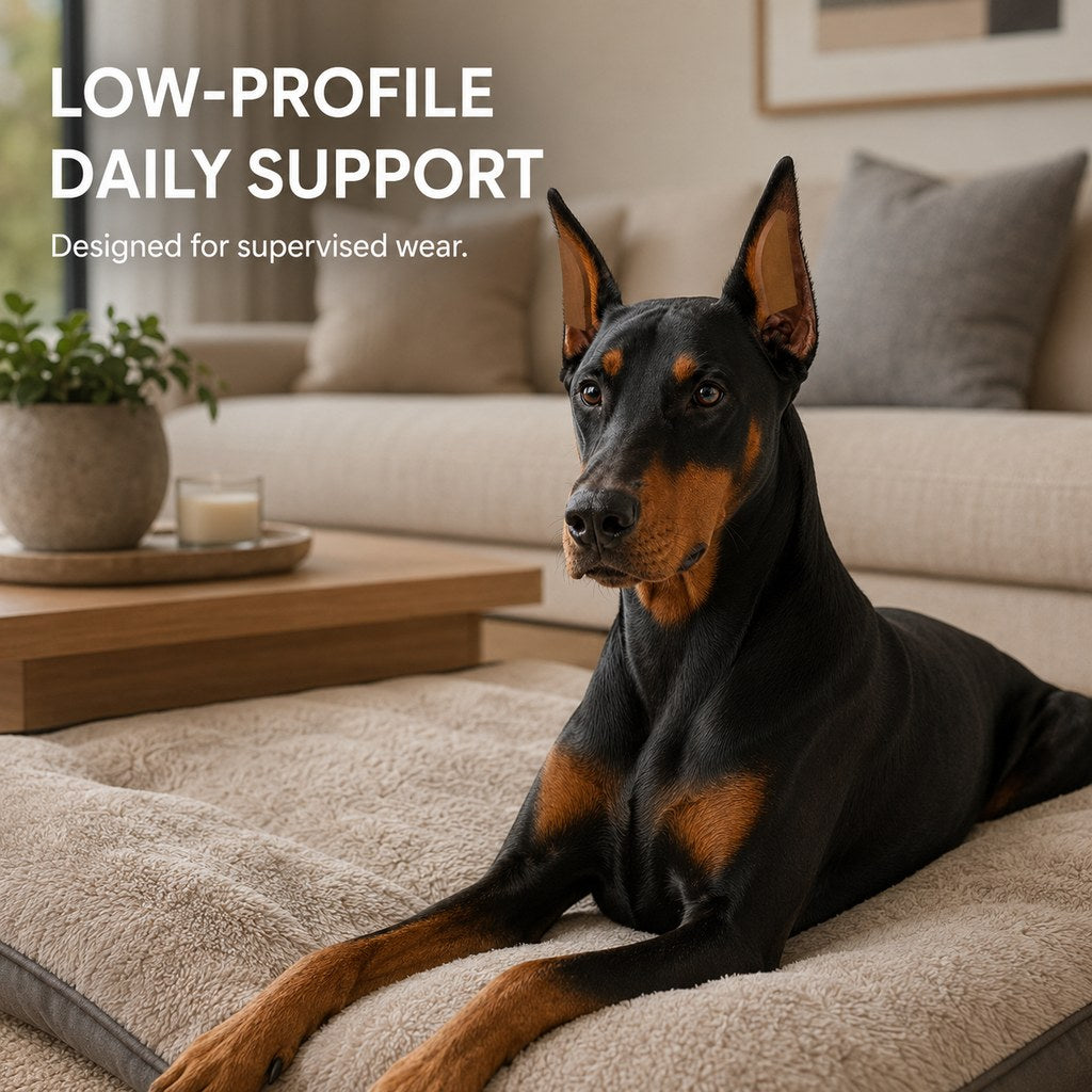 Paws in Awe At-Home Dog Ear Posting Support Patch Kit - Low-Profile Adhesive Support Without Separate Liquid Glue image 3