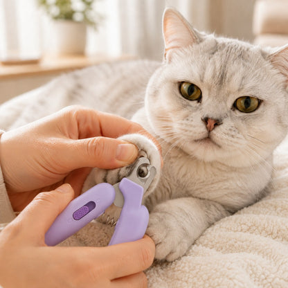 Paws in Awe Pet Nail Clippers for At-Home Grooming – LED Guard & Mini Styles for Cleaner, Easier Dog & Cat Nail Trims image 10