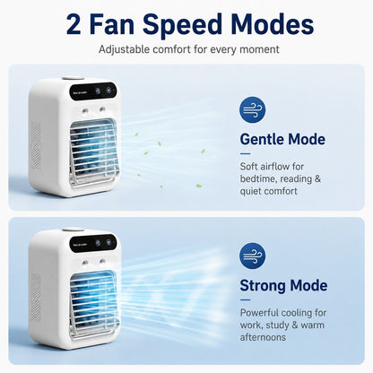 Paws in Awe Ultra-Quiet Mini Air Cooler for Home & Office – Keeps Pets & Kids Comfortable While Beating the Heat image 6