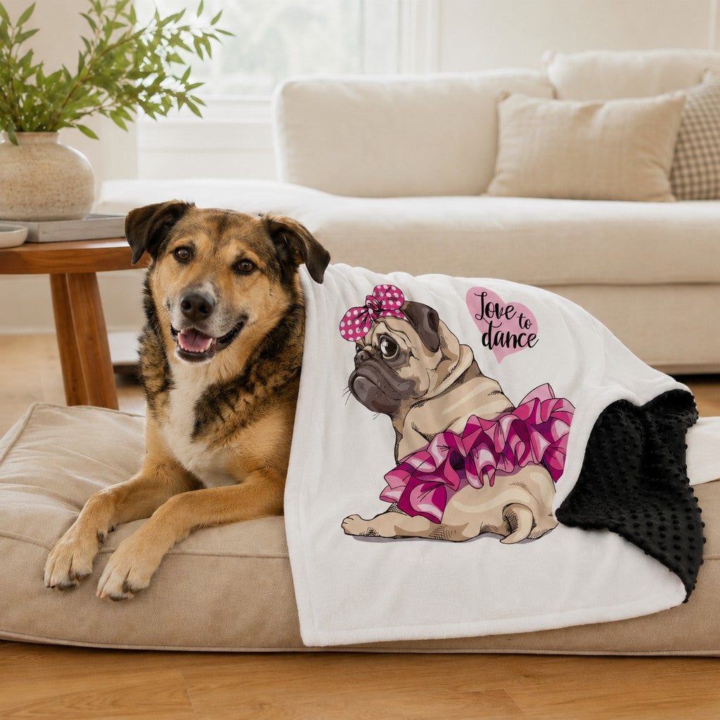 Paws in Awe Layered Minky Pet Comfort Blanket for Dog Beds, Quiet Corners & Noisy Moments image 10