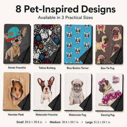 Paws in Awe Layered Minky Pet Comfort Blanket for Dog Beds, Quiet Corners & Noisy Moments image 8