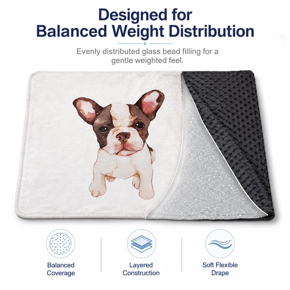 Paws in Awe Layered Minky Pet Comfort Blanket for Dog Beds, Quiet Corners & Noisy Moments image 6