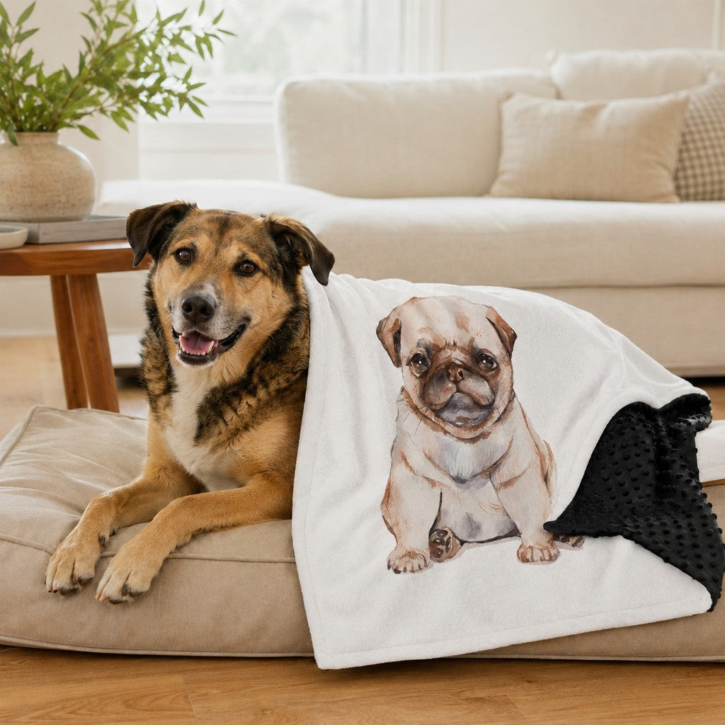 Paws in Awe Layered Minky Pet Comfort Blanket for Dog Beds, Quiet Corners & Noisy Moments image 11