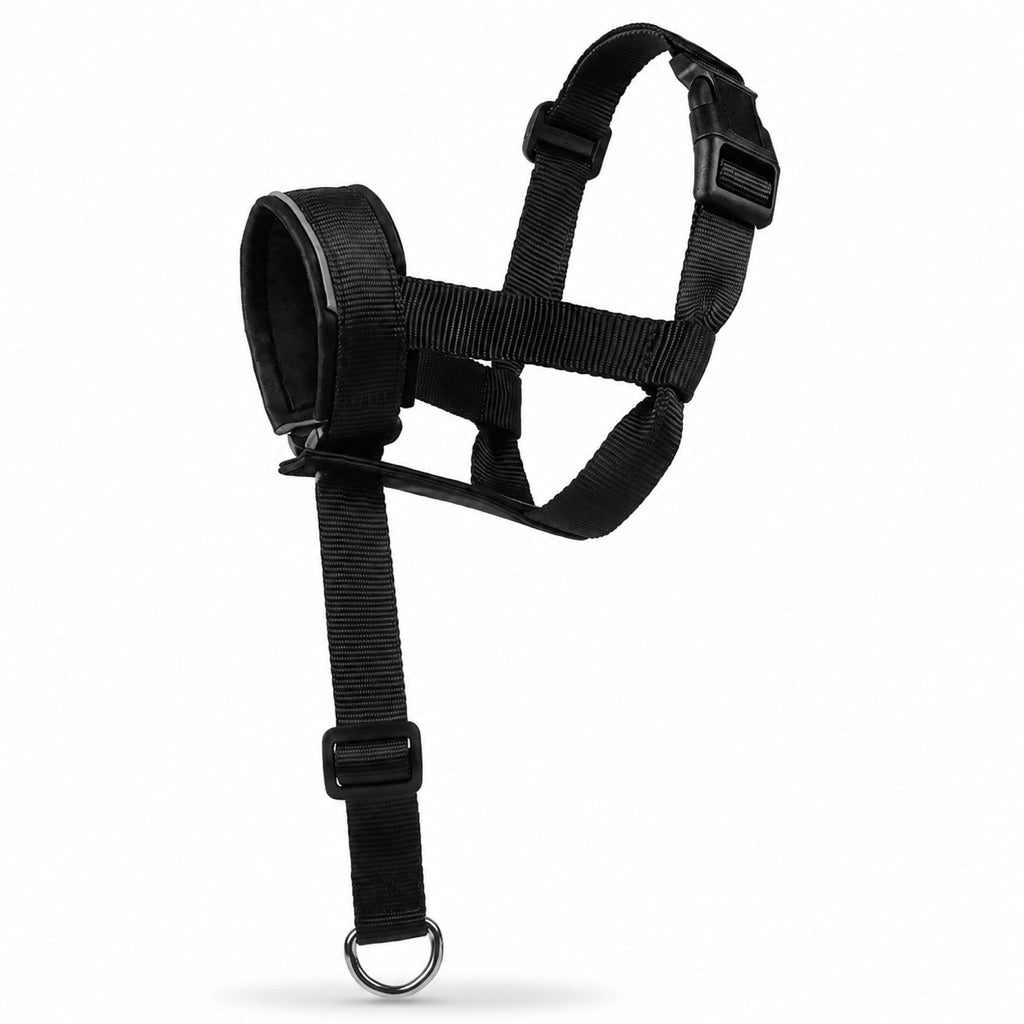Paws in Awe No-Pull Dog Head Halter for Daily Walks - Adjustable Padded Training Muzzle to Help Reduce Pulling image 1