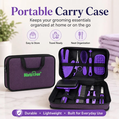 Paws in Awe 9-Piece Pet Grooming Kit for Dogs & Cats product image 7