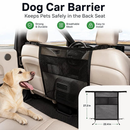 Paws in Awe Dog Car Barrier Mesh for Road Trips product image 2