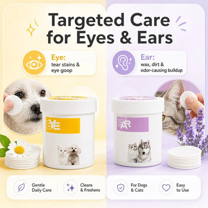 Paws in Awe Eye & Ear Wipes for Daily Grooming product detail image 4