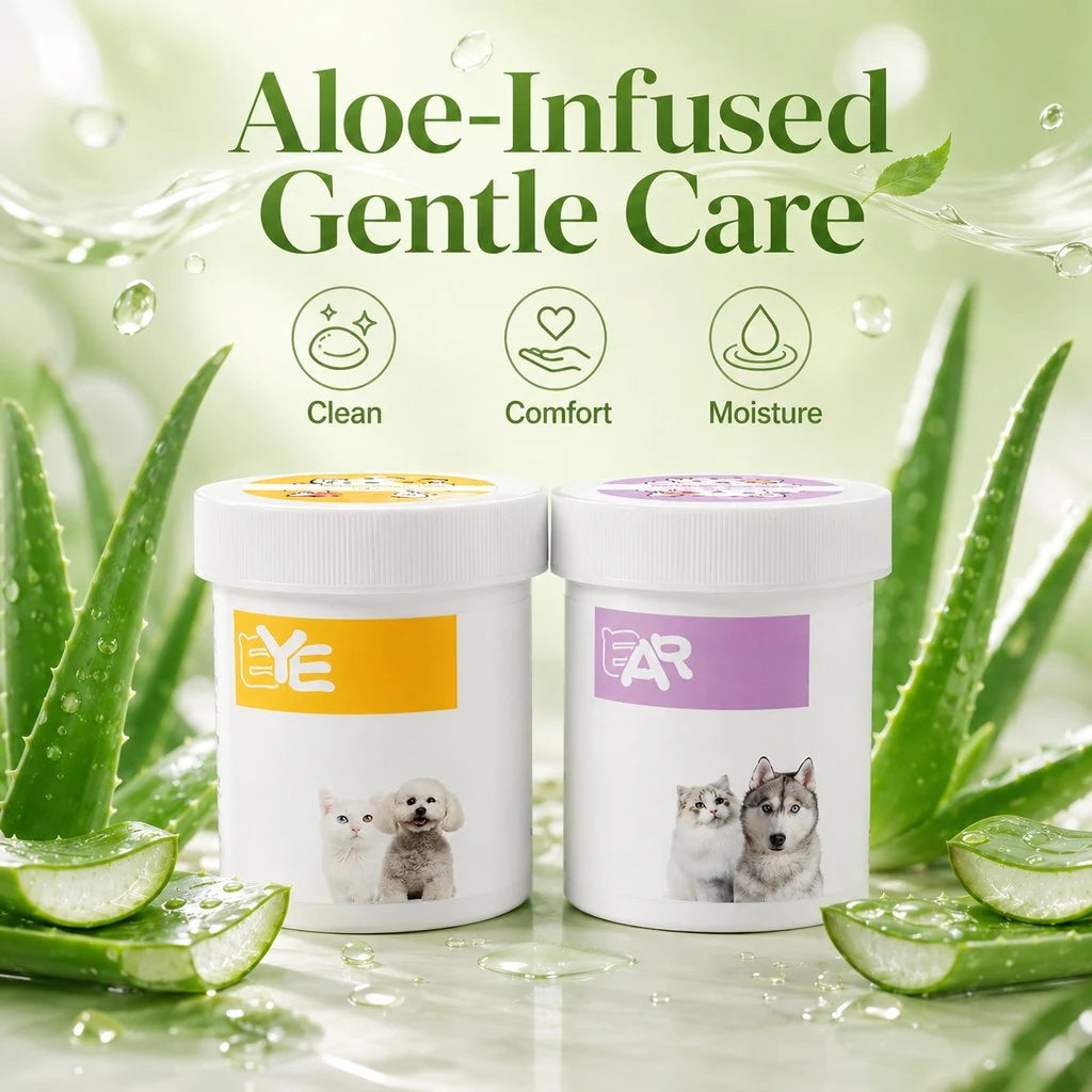 Paws in Awe Eye & Ear Wipes for Daily Grooming product detail image 5
