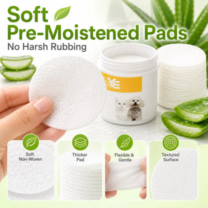 Paws in Awe Eye & Ear Wipes for Daily Grooming product detail image 6