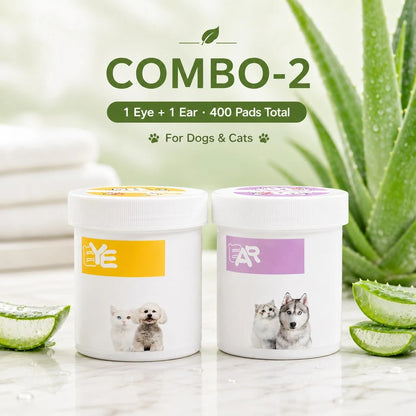 Paws in Awe Eye & Ear Wipes for Daily Grooming product image 13