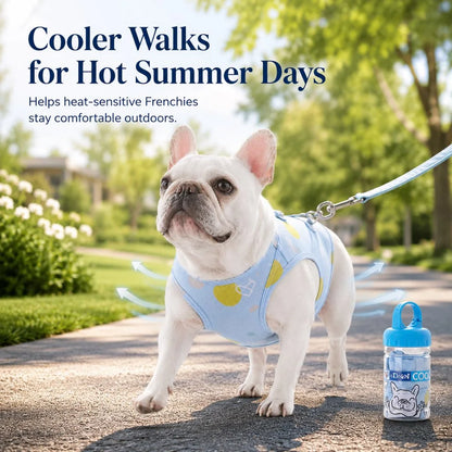 Paws in Awe French Bulldog Cooling Vest for Summer Walks image 2