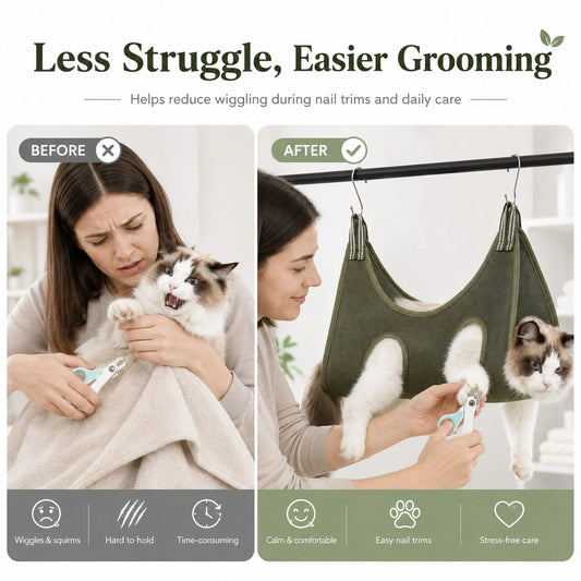 Paws in Awe Grooming Sling Bag for Cats & Small Dogs product detail image 2