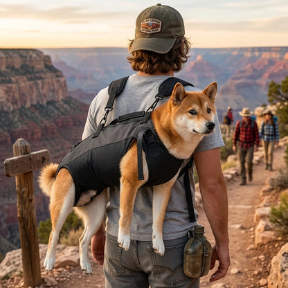Paws in Awe Hands-Free Dog Carrier Harness Backpack for Walks, Hiking & Travel product image 13