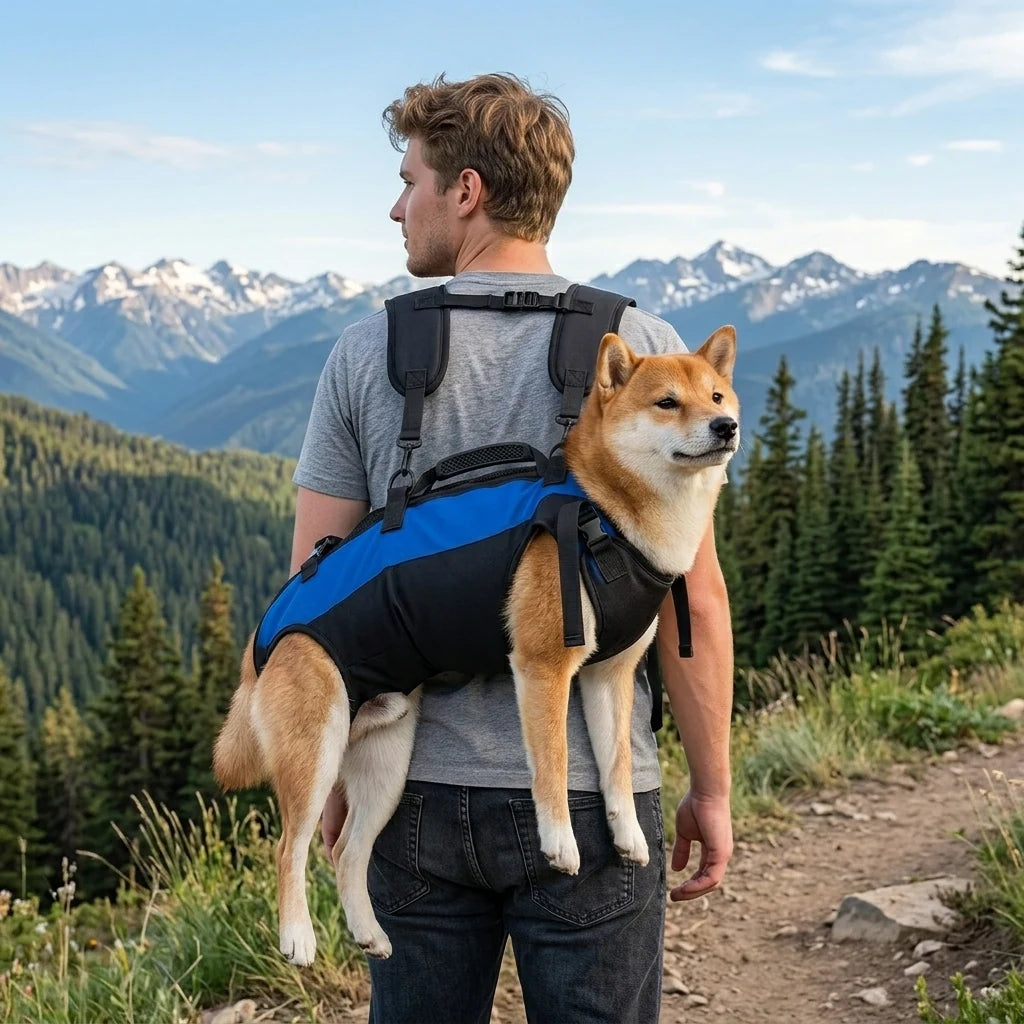 Paws in Awe Hands-Free Dog Carrier Harness Backpack for Walks, Hiking & Travel product image 10
