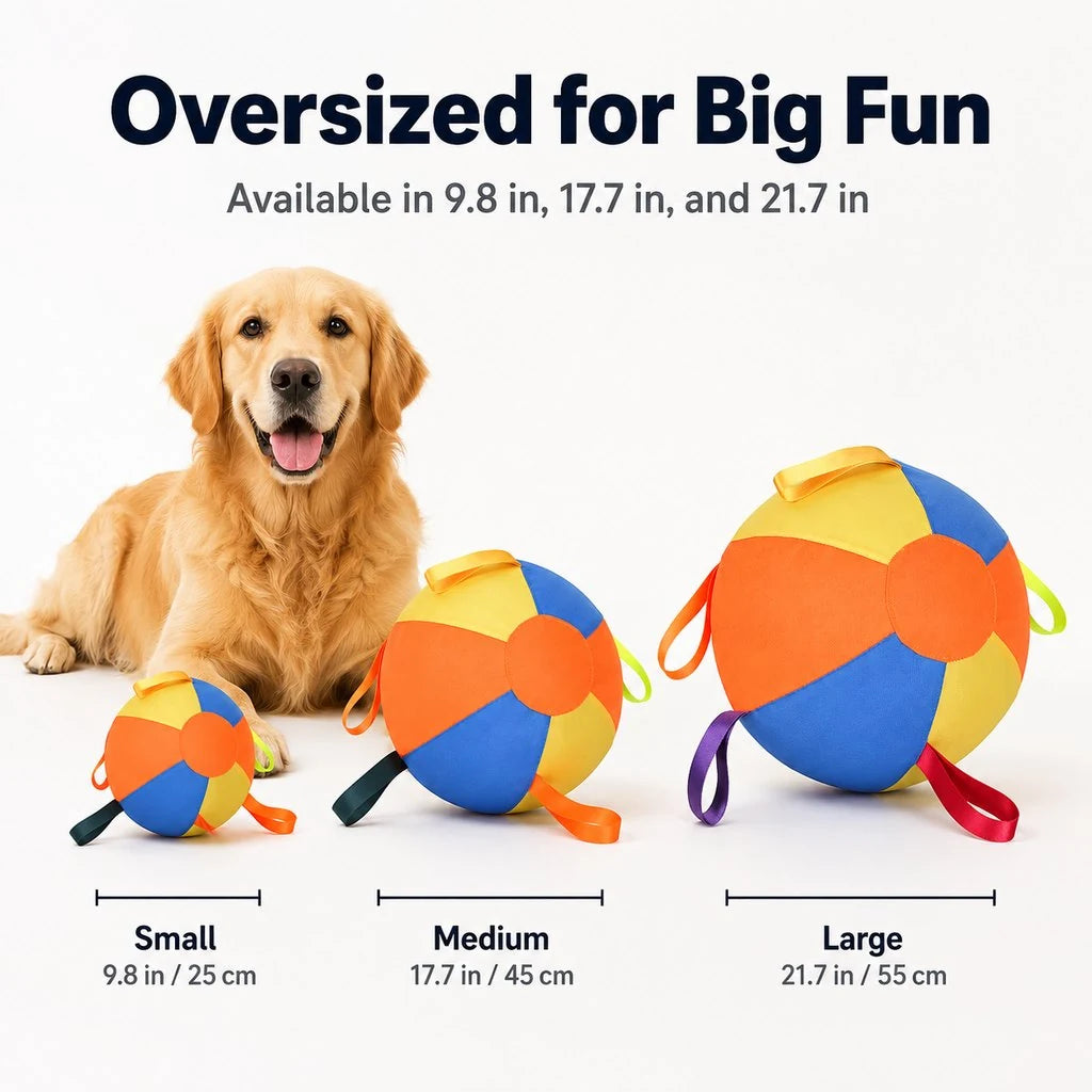 Paws in Awe Inflatable Dog Play Ball for Backyard & Indoor Play product image 5