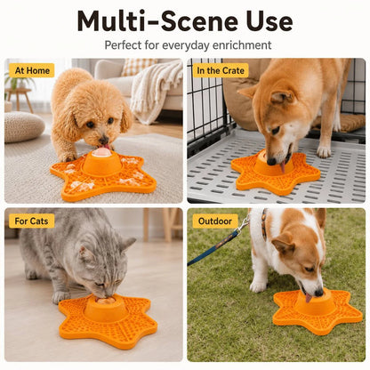 Paws in Awe Interactive Rolling Ball Slow Feeder Lick Mat for Dogs & Cats product detail image 6