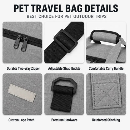 Paws in Awe Pet Travel Bag for Dogs & Cats product image 4