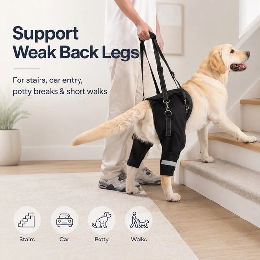 Paws in Awe Rear Support Dog Lift Harness for Senior & Injured Dogs image 2