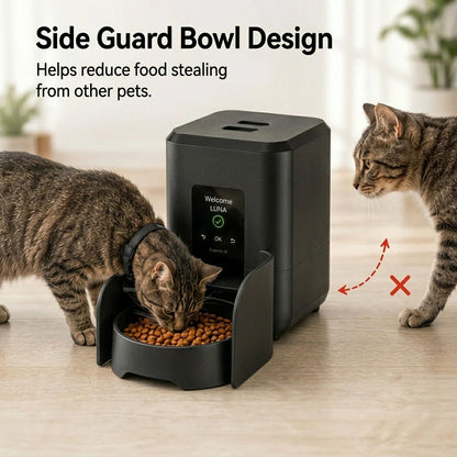 Paws in Awe RFID Smart Automatic Feeder with Collar Tag – 3L Timed Portion Control product detail image 3