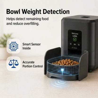 Paws in Awe RFID Smart Automatic Feeder with Collar Tag – 3L Timed Portion Control product image 9