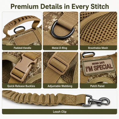 Paws in Awe Tactical Cat Harness & Leash Set image 10
