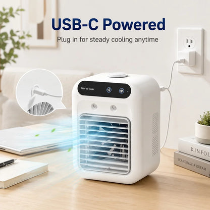 Paws in Awe Ultra-Quiet Mini Air Cooler for Pet Corners & Small Spaces image 4