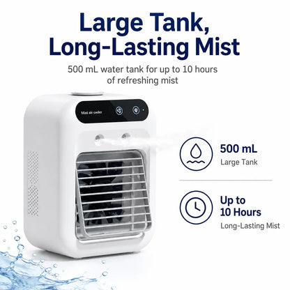 Paws in Awe Ultra-Quiet Mini Air Cooler for Pet Corners & Small Spaces image 5