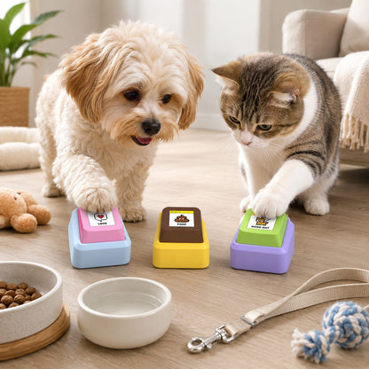 PawTalk recordable pet communication button for dogs and cats