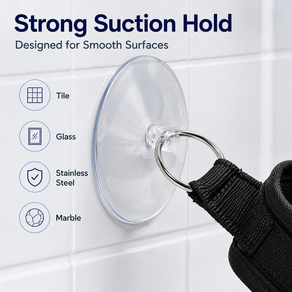 Paws in Awe Pet Bathing Restraint with Suction Cup for Cats & Small Dogs - Hands-Free Grooming Collar to Help Prevent Escapes During Bath Time image 4