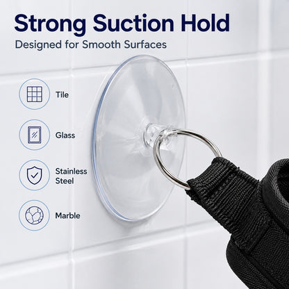 Paws in Awe Pet Bathing Restraint with Suction Cup for Cats & Small Dogs - Hands-Free Grooming Collar to Help Prevent Escapes During Bath Time image 4