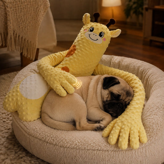 Panda pet comfort plush companion