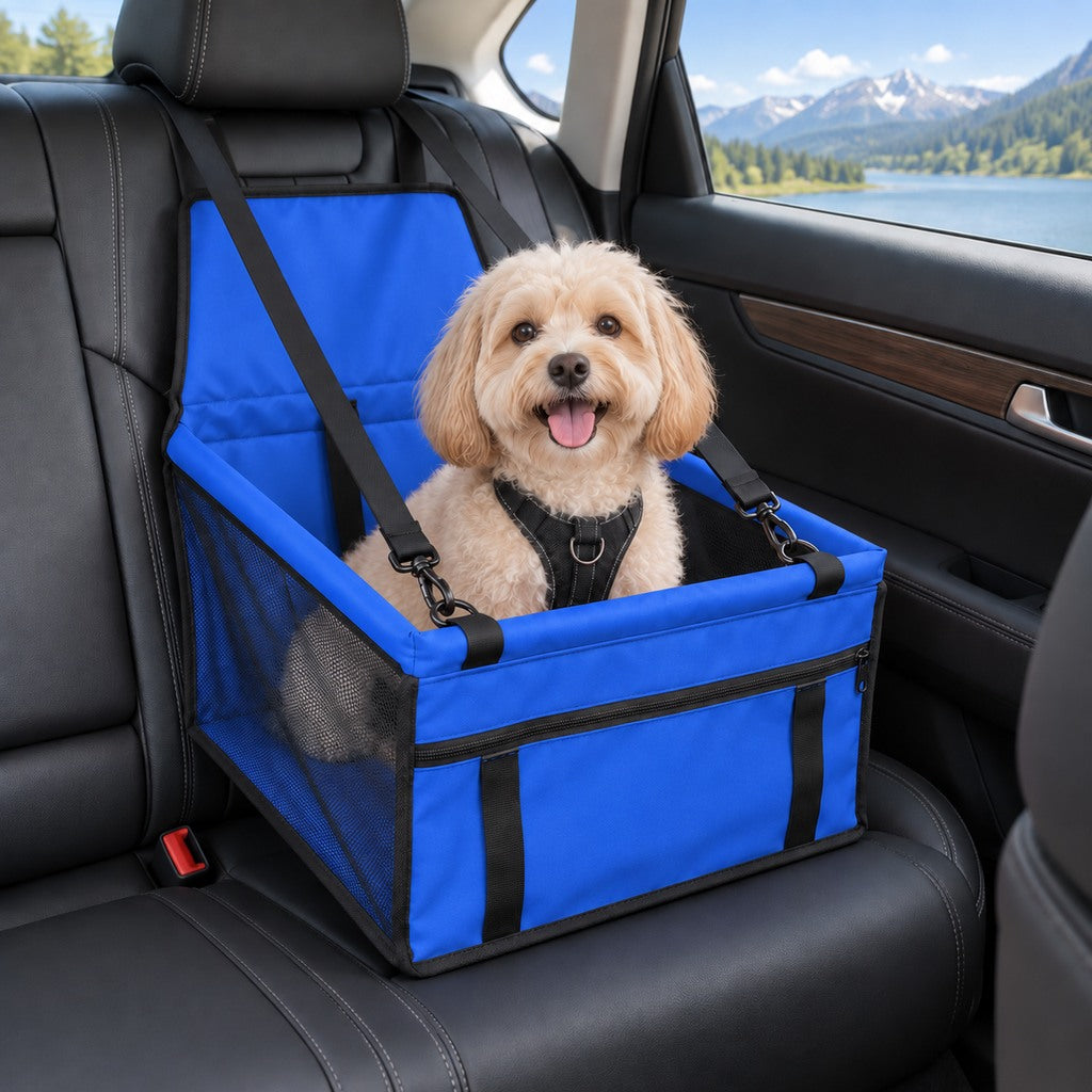 Paws in Awe Pet Car Booster Seat for Small Dogs and Cats - Stable Travel Seat to Reduce Roaming in Front and Rear Seats image 10