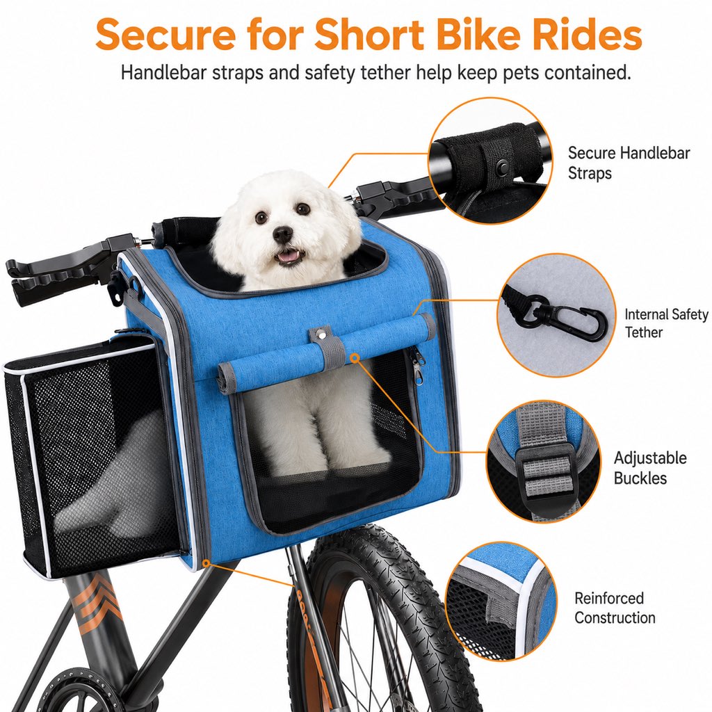 Pet carrier backpack with padded shoulder straps