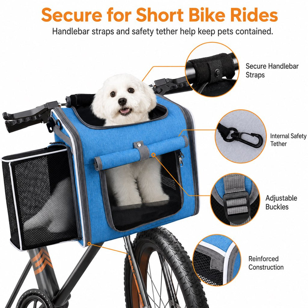 Pet carrier backpack with padded shoulder straps
