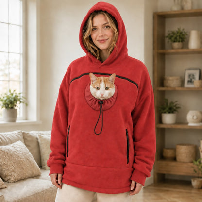 Hands-free pet carrier hoodie new color view 1