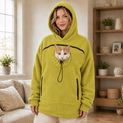 Hands-free pet carrier hoodie new color view 3