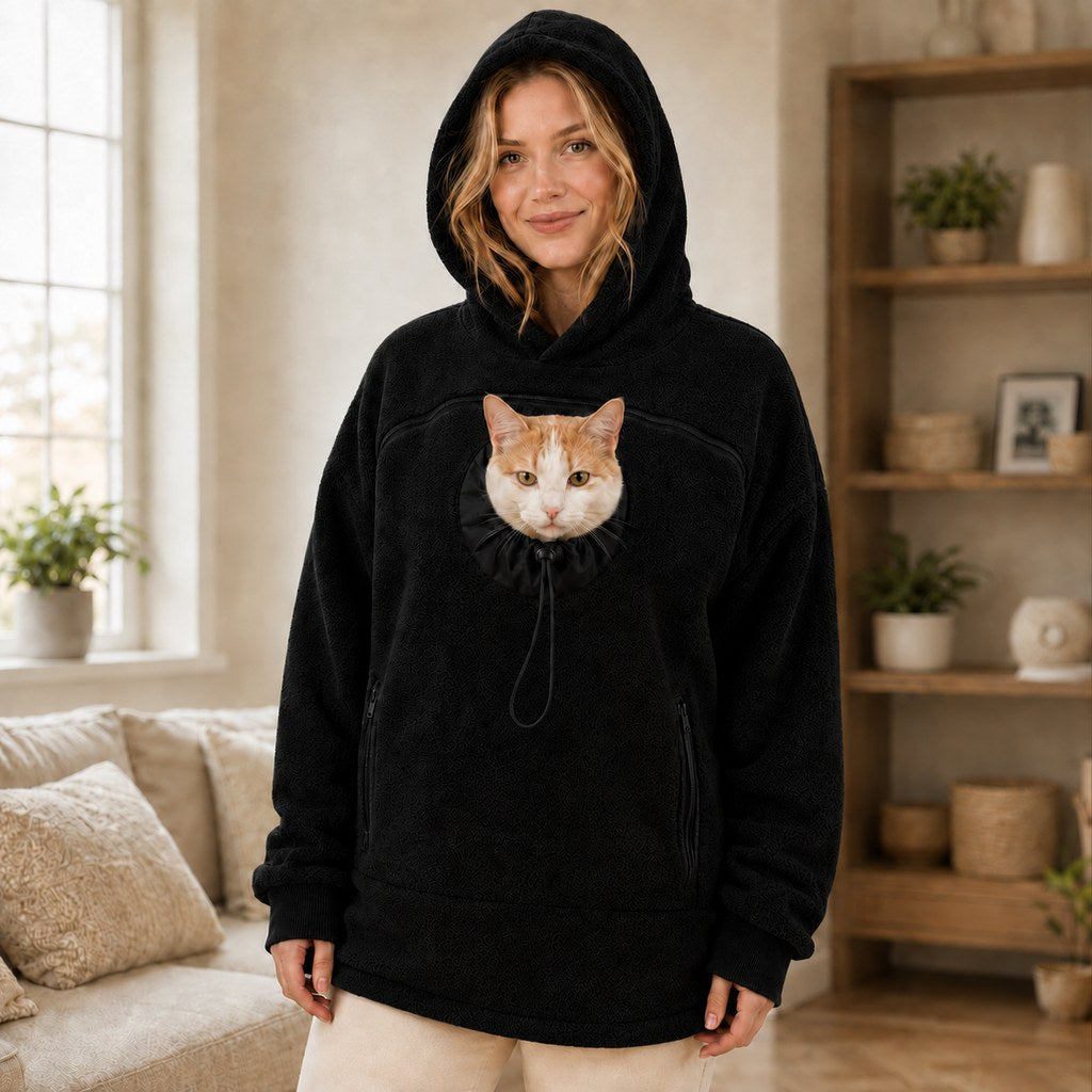 Hands-free pet carrier hoodie new color view 6