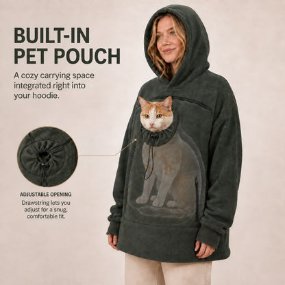 Hands-free pet carrier hoodie new color view 9