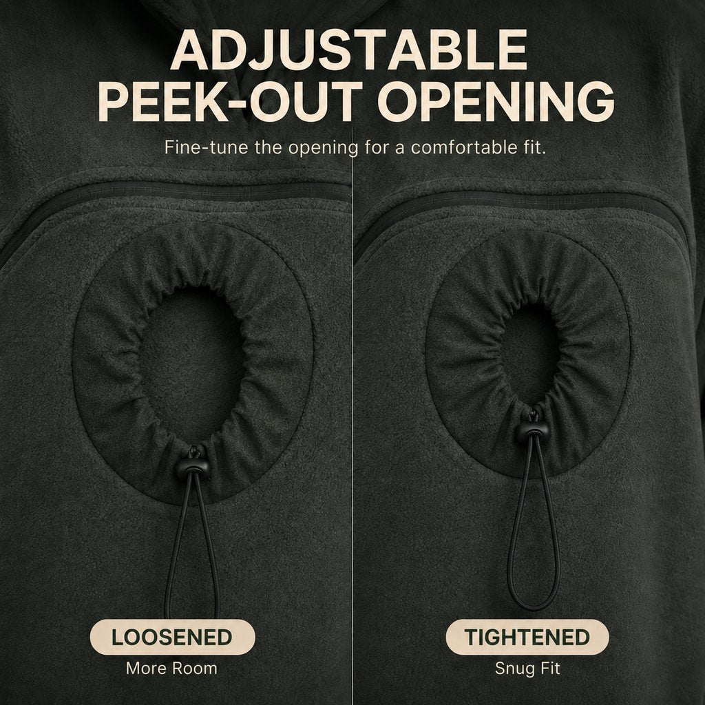 Hands-free pet carrier hoodie new color view 11