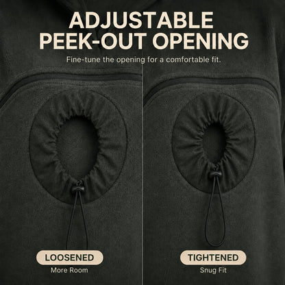 Hands-free pet carrier hoodie new color view 11