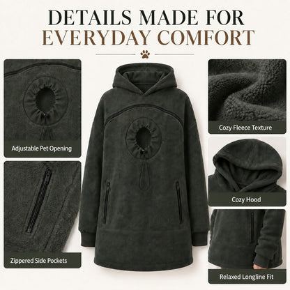 Hands-free pet carrier hoodie new color view 13