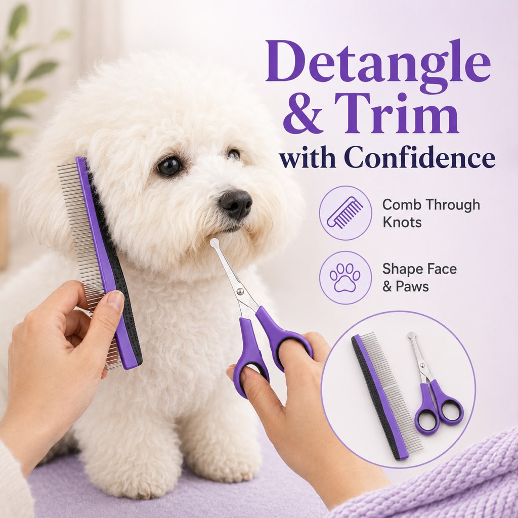 pet grooming kit for dogs and cats