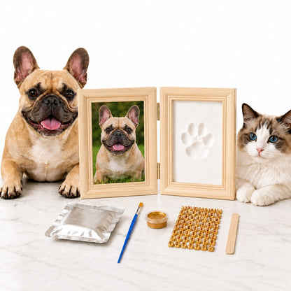 Paws in Awe Pet Paw Print Frame Kit for Dogs & Cats - DIY Keepsake Photo Frame for Home Display, First Paw Memories & Pet Loss Sympathy Gift image 11