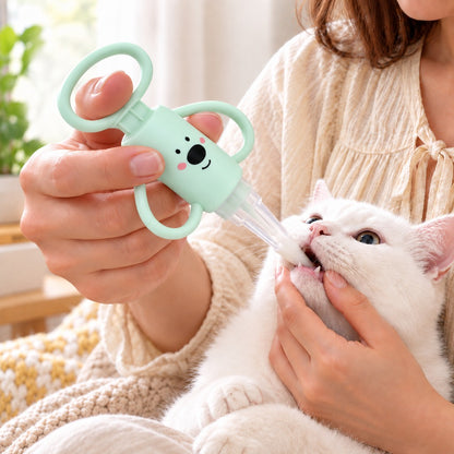 Paws in Awe Pet Pill Dispenser for Cats and Dogs - Easy At-Home Medicine Feeder with Soft Silicone Tips image 12