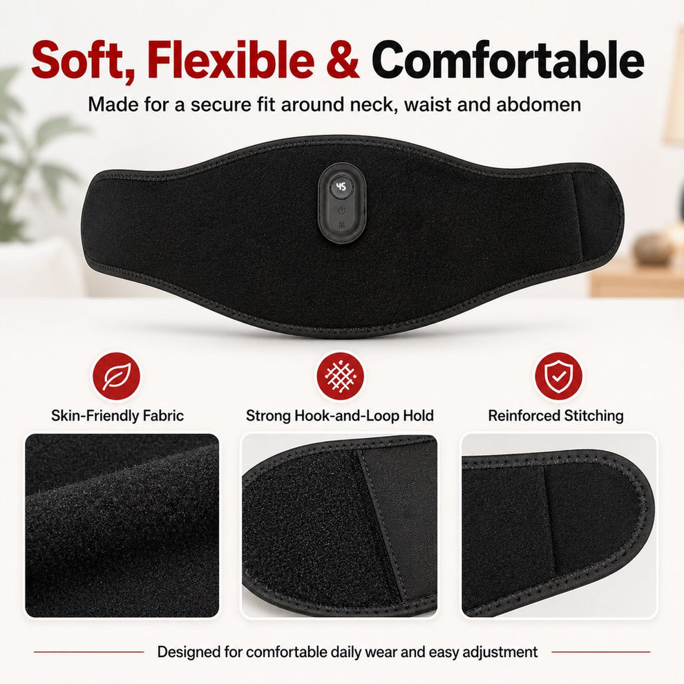 Paws in Awe Pet Red Light Therapy Belt for Dogs & Cats Neck, Waist & Abdomen Comfort Wrap image 8
