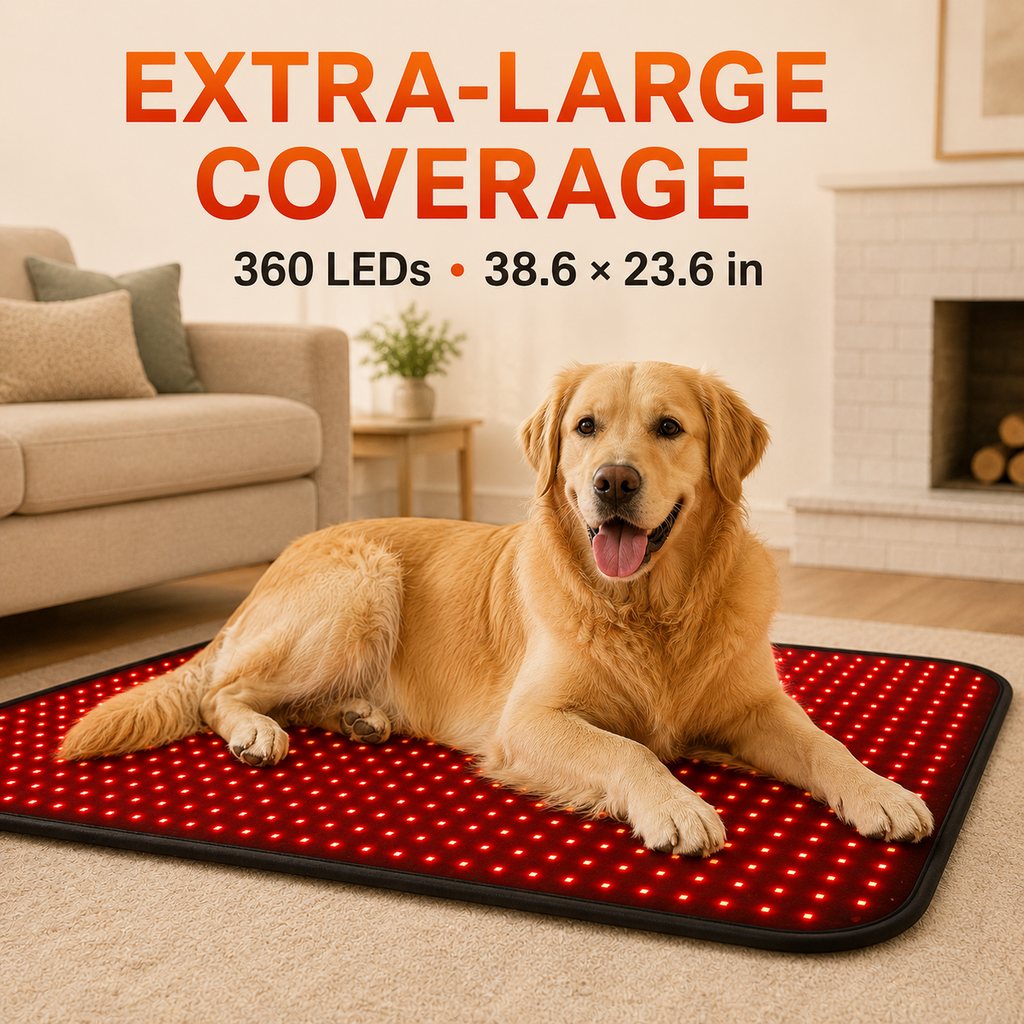 Paws in Awe Pet Red & Near-Infrared Light Wellness Mat