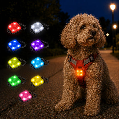 Paws in Awe Clip-On Pet Safety Light for Night Walks - Helps Dogs & Cats Stay Visible After Dark image 15