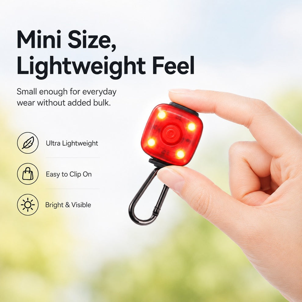 Paws in Awe Clip-On Pet Safety Light for Night Walks - Helps Dogs & Cats Stay Visible After Dark image 4