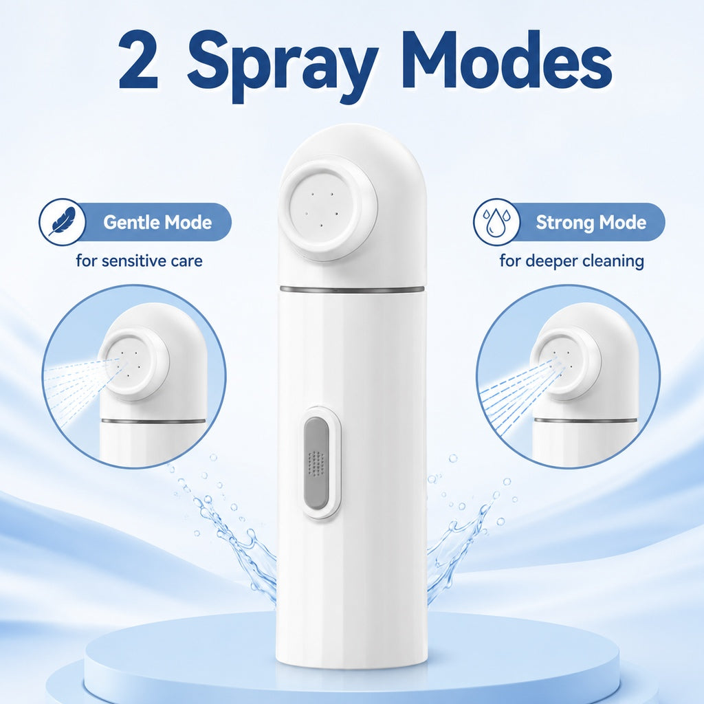 Paws in Awe Portable Pet Rinser for Muddy Paws After Walks - USB-C Rechargeable 2-Mode Dog & Cat Cleaning Sprayer image 5