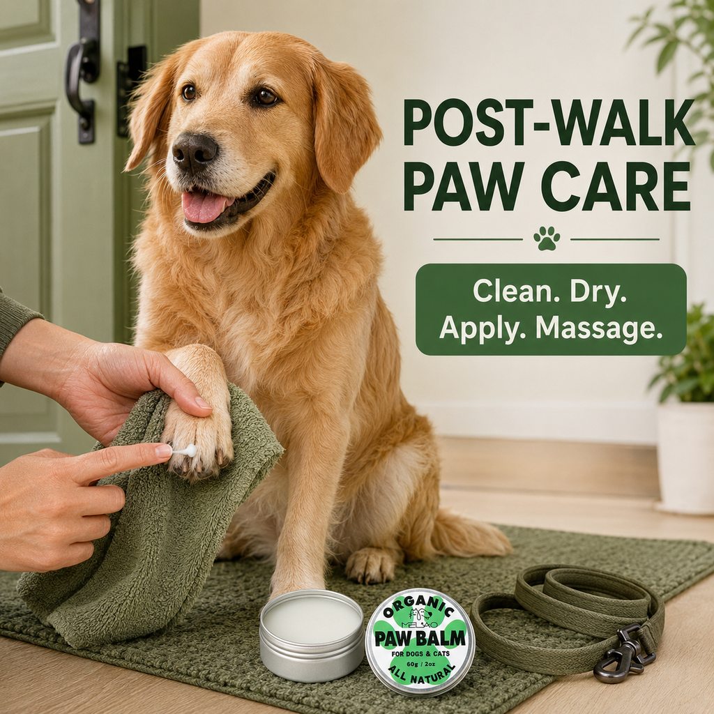 Paws in Awe Dog & Cat Paw Balm for Post-Walk Care - Moisturizes Dry, Rough Paw Pads image 3